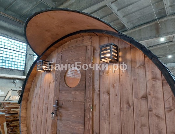 Овальная баня с душем 5,9м фото 3