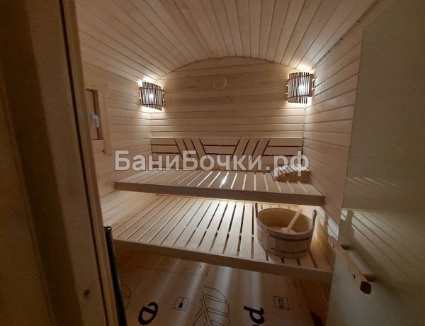 Перевозная каркасная баня 6м с душем №82184 [на продажу] фото 5