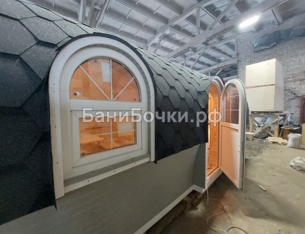Перевозная баня «Сундук» 6м №21091 [на продажу] фото 7