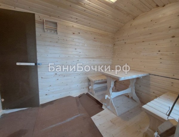 Каркасная баня «Округлая» с душем №22097 фото 12