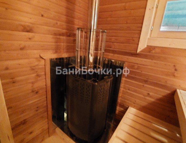 Каркасная баня «Округлая» с душем №220152 фото 16